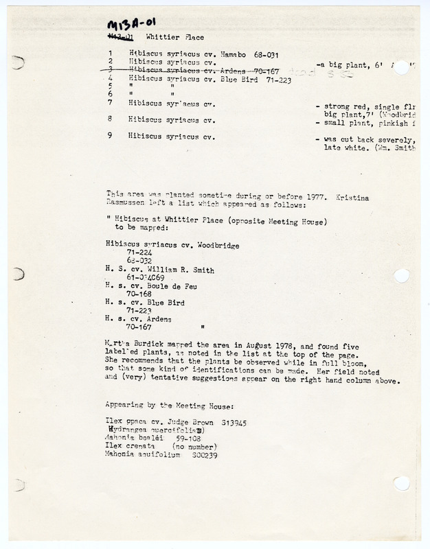 M13A-01 Whittier Place Overall (key)