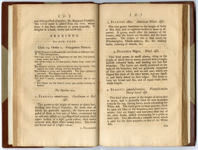 Humphrey Marshall Book: Franklinia Pt. 2